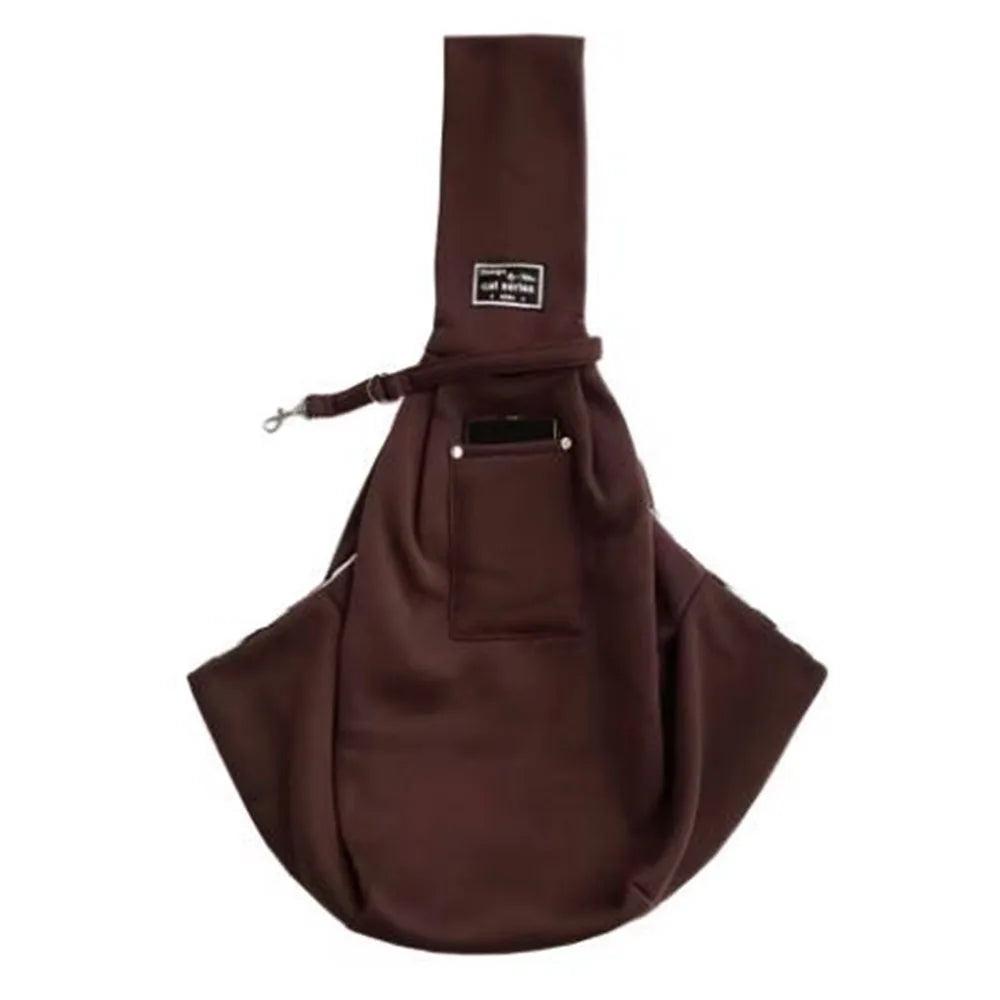 Sac de Transport à Bandoulière pour Chien et Chat – Respirant, Léger avec Poche et Grande Confortabilité
