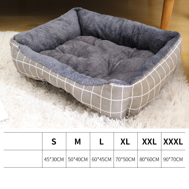 Tapis Lit d'Hiver pour Chien et Chat – Matelas Chaud et Moelleux Toutes Tailles 🐾❄️