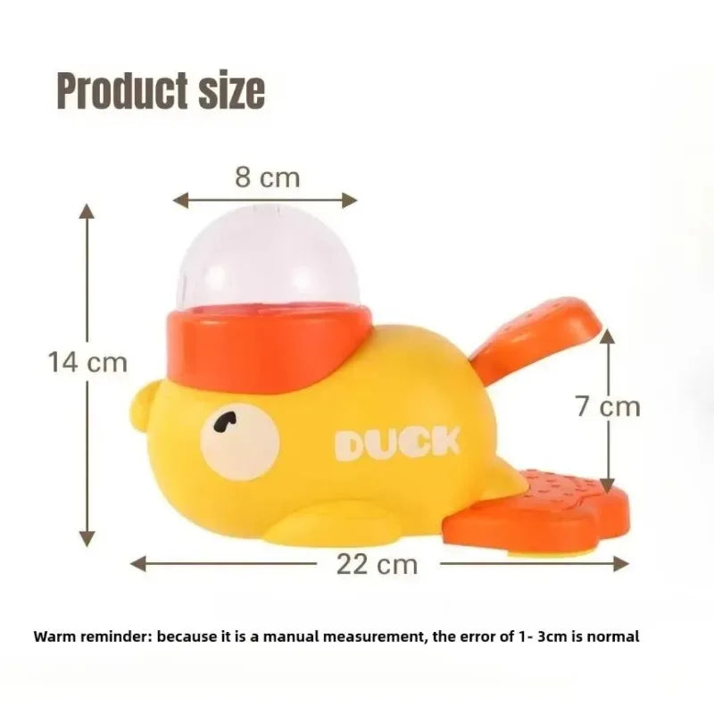 Jouet Interactif d'Alimentation pour Chien et Chat – Puzzle Anti-Glouton en Forme de Canard 🦆