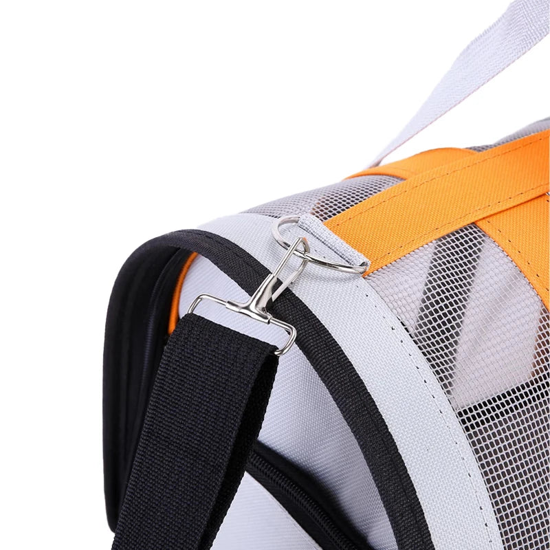 Sac de Transport à Bandoulière Respirant pour Petit Chien et Chat