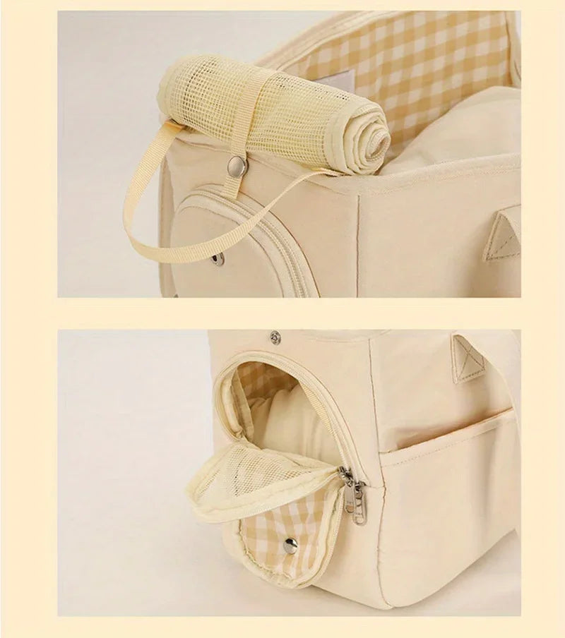 Sac de Transport Multifonction pour Petit Chien — Main, Épaule ou Bandoulière