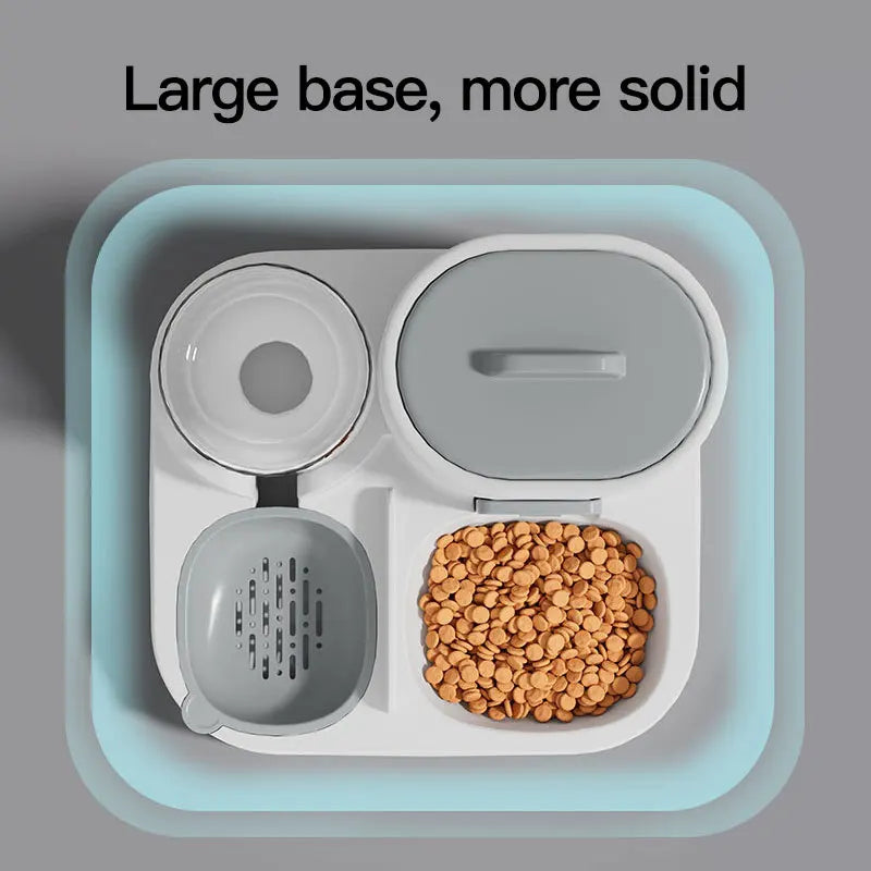Distributeur Automatique de Nourriture et d'Eau pour Chat – Grande Capacité Anti-Déversement 🐱🍽️💧