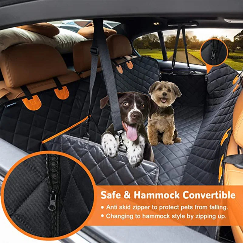 Housse de Siège Auto pour Chien en Cuir – Protection Élégante et Résistante 🚗🐶