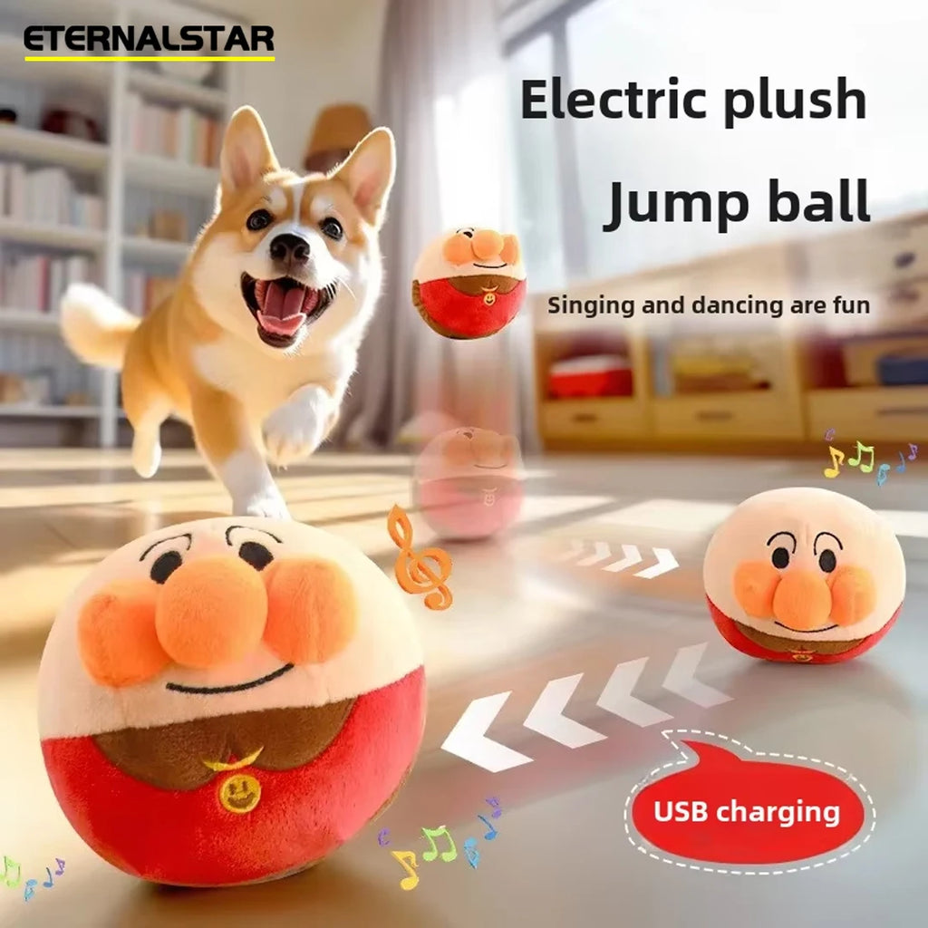 Jouet Interactif Électrique pour Chien – Peluche Animée Rechargeable USB 🐶✨