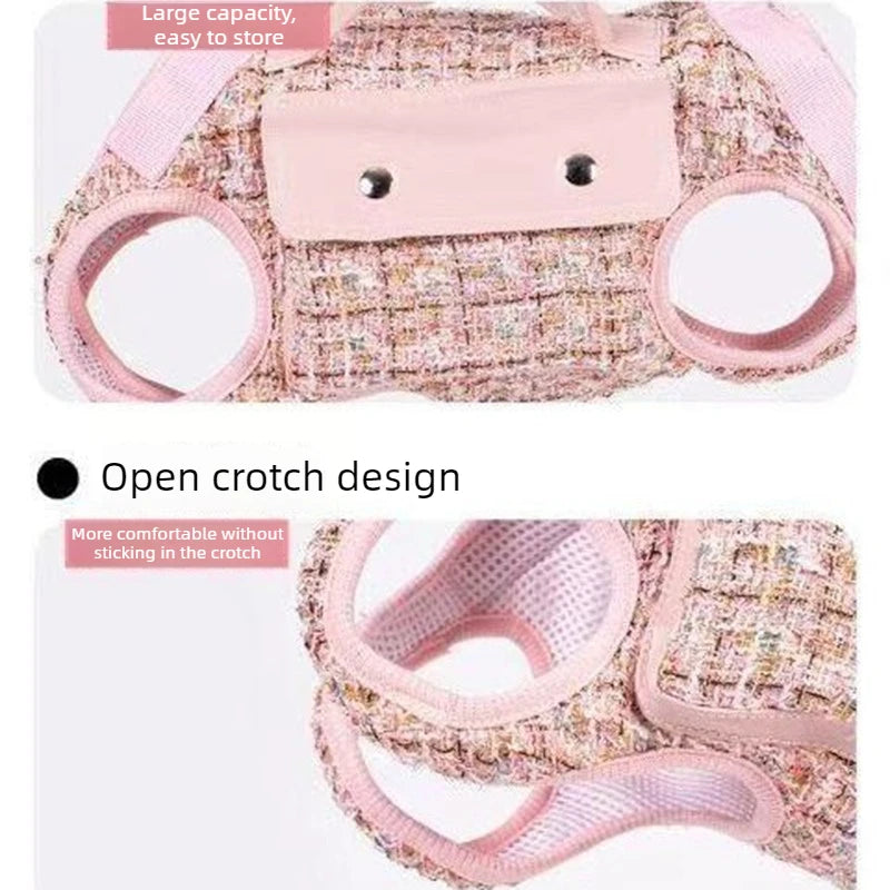 Sac de Transport Bandoulière pour Petit Chien – Léger, Élégant et Sécurisé
