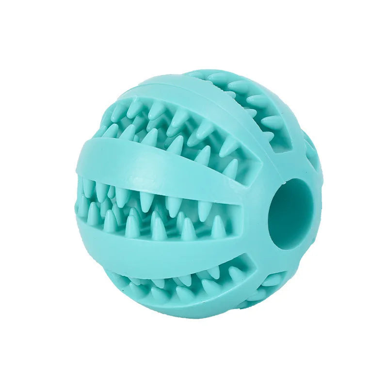 Balle Interactive pour Chien – Jouet à Mâcher et Distributeur de Friandises 🐶🦴