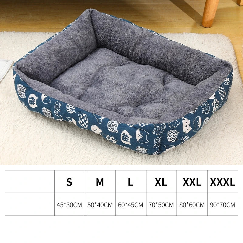 Tapis Lit d'Hiver pour Chien et Chat – Matelas Chaud et Moelleux Toutes Tailles 🐾❄️