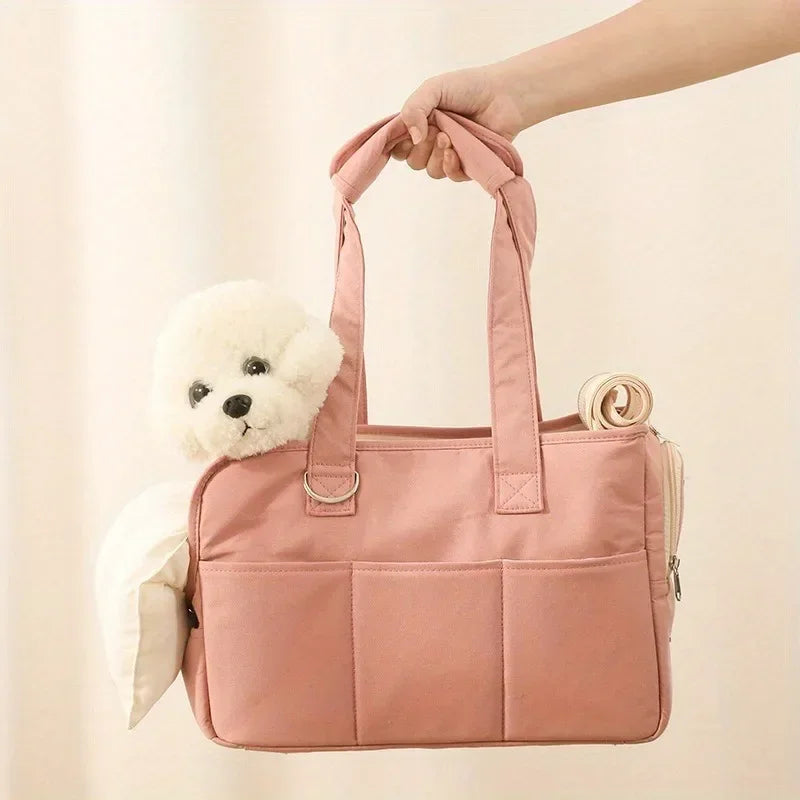 Sac de Transport Multifonction pour Petit Chien — Main, Épaule ou Bandoulière