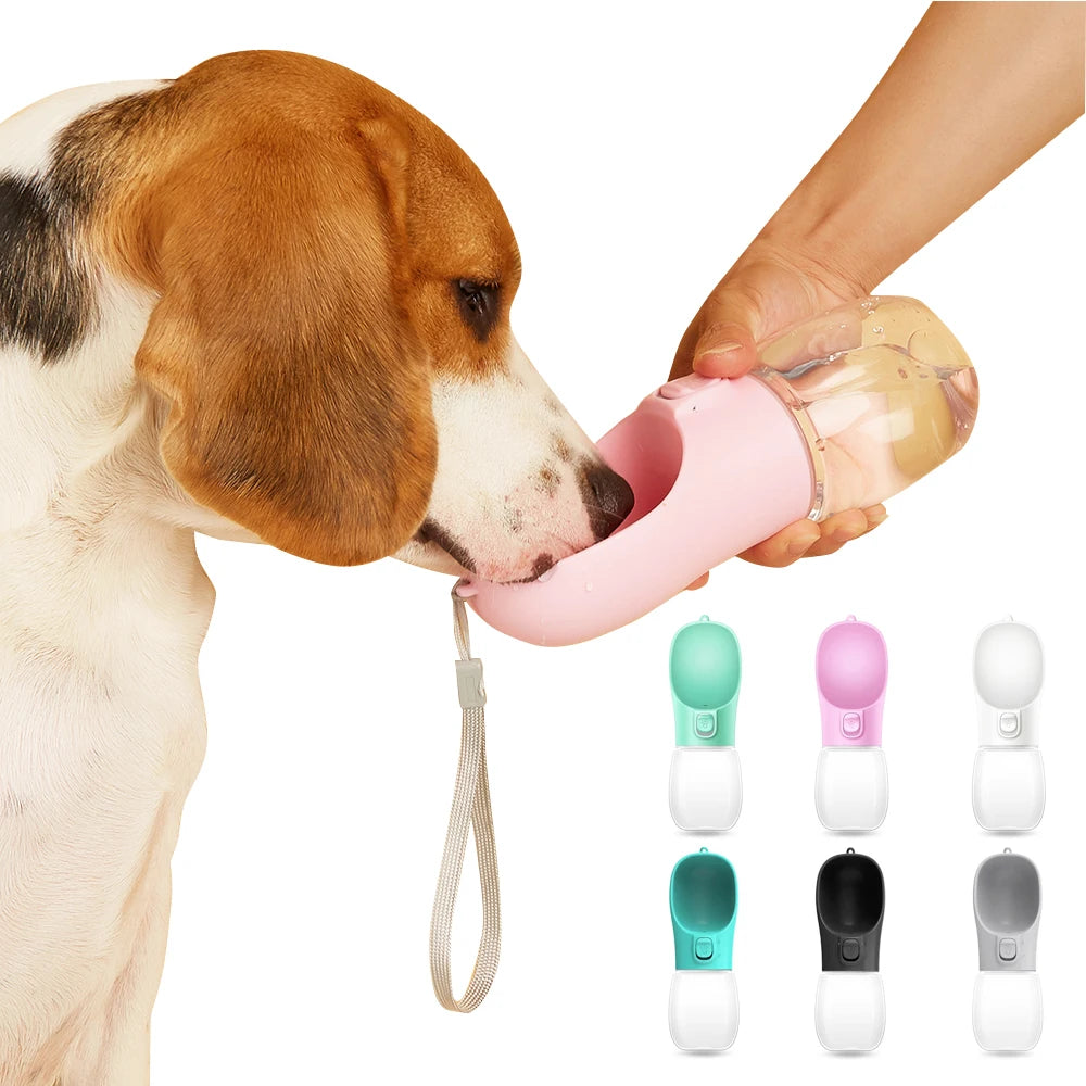 Bouteille d'Eau Portable pour Chien – Anti-Fuite et Idéale pour Voyage 🐾💧