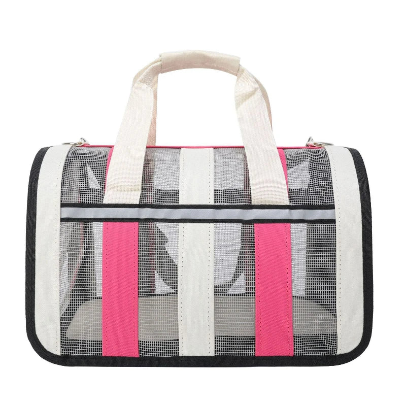 Sac à Dos Mesh Grande Capacité Pliable pour Chat et Petit Animal