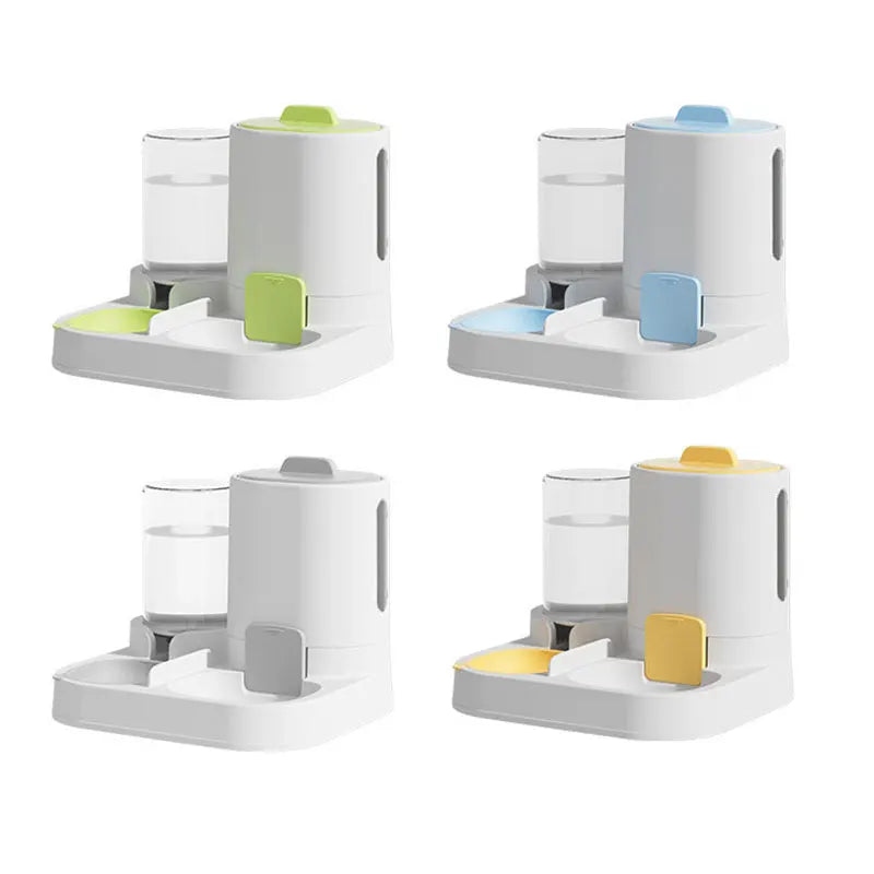 Distributeur Automatique de Nourriture et d'Eau pour Chat – Grande Capacité Anti-Déversement 🐱🍽️💧