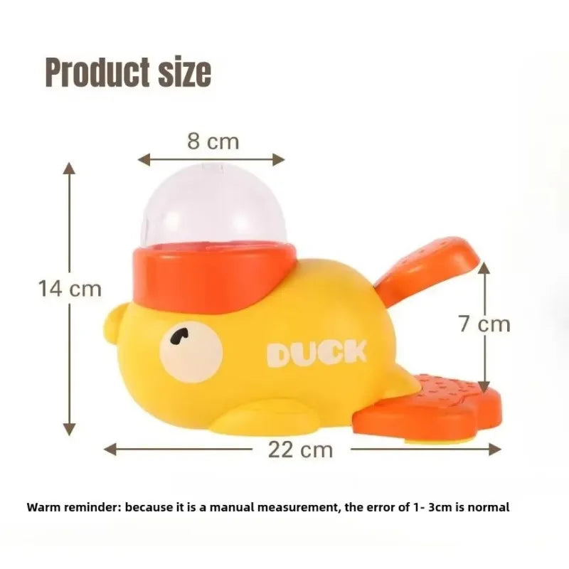 Jouet Interactif d'Alimentation pour Chien et Chat – Puzzle Anti-Glouton en Forme de Canard 🦆