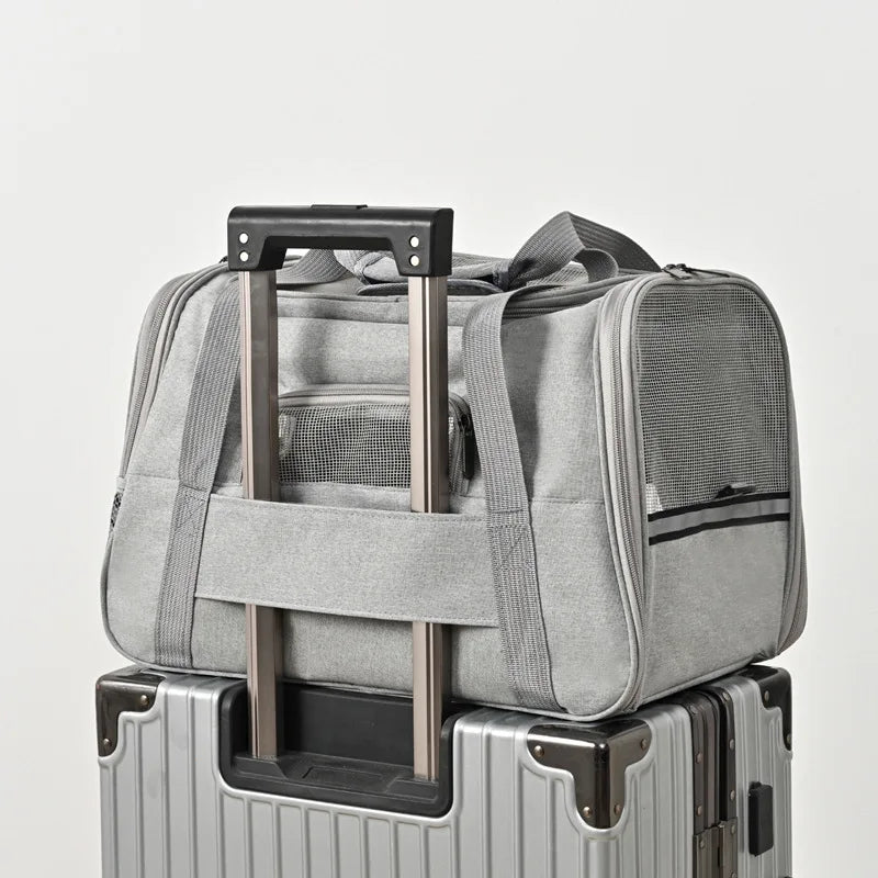 Sac de Transport Pliable pour Chat et Chien – Léger, Respirant et Pratique